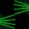 E Support 8 X Green 12v 15 Led 30cm Car