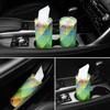 SINGARO Car Tissue Holder, 4 Pack Car Cup Holder Facial