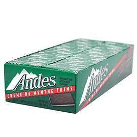 Andes Creme De Menthe Thins, 120 Ct 120W Crema de color crema