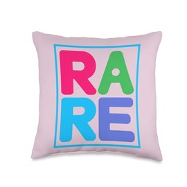 Rare Disease Day 2025 Shirt - Zebra Rare Disease Awareness Throw Pillow