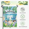 Summer Beach Welcome Garden Flag Nautical Hawaii Coconut Tree Garden
