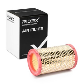 RIDEX 8A0090 Air Filter Compatible with Renault Twingo II CN0 Clio II BB0/1/2, CB0/1/2 Twingo I C06 Kangoo KC0/1 Kangoo Express FC0/1 Clio I B/C57, 5/357