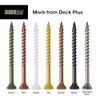Tornillos Deck Plus, tornillo de madera exterior recubierto de epoxi
