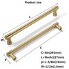 khtumeware 2 Pack 8 Inch(203mm) Champagne Bronze Kitchen Cabinet Pulls
