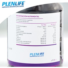 PLENLIFE Gomitas Calm con magnesio y L-teanina sabor frambuesa, 80 u. Sin azúcar