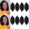 Afro Twist Hair 8 Inch Marley Twist Braiding Hair 8