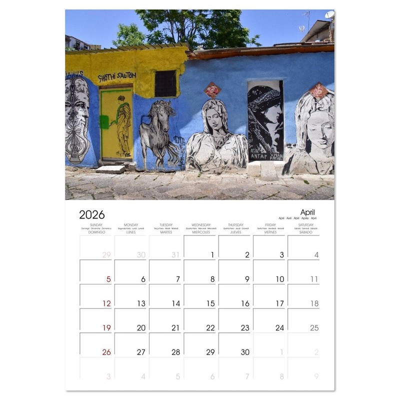 Palermo and Western Sicily (Monthly Wall Calendar 2026 11.7" x