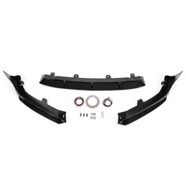 JMTAAT 3Pcs Front Bumper Lip Compatible with 2018-2020 Honda Accord 4 Door Model Lower Chin Splitter Spoiler Air Dam Bumper Valance Diffuser Painted Black Plastic