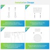 Yafido Ceiling Light Ultra Slim 48W 4320LM LED Panel Light