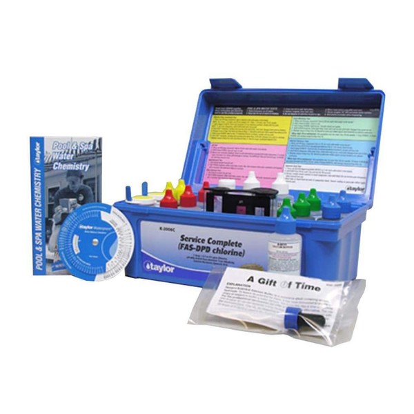 Taylor Service Complete Pool Water Test Kit K-2006C