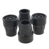 4pcs 25mm Rubber Trekking Pole Cap Crutch Ferrule Non-slip cover