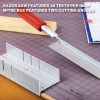 Excel Blades 6 Inch Metal Mitre Box Set for Precision