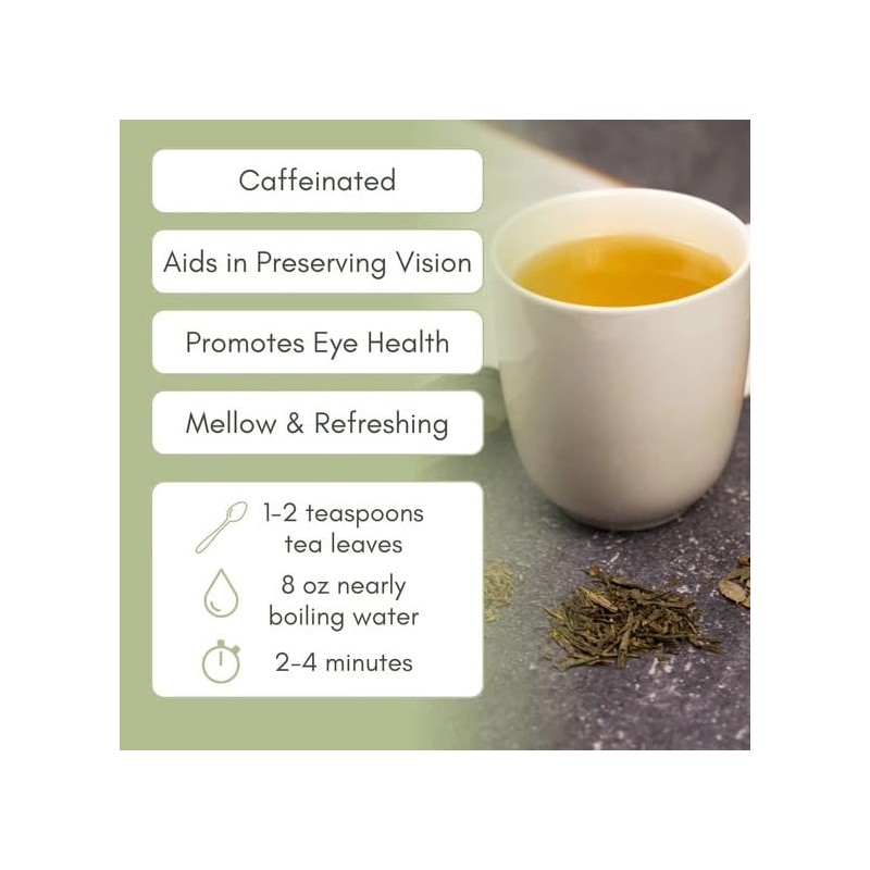 Organic Vision Loose Leaf Tea - 2oz Bag (Approx. 30