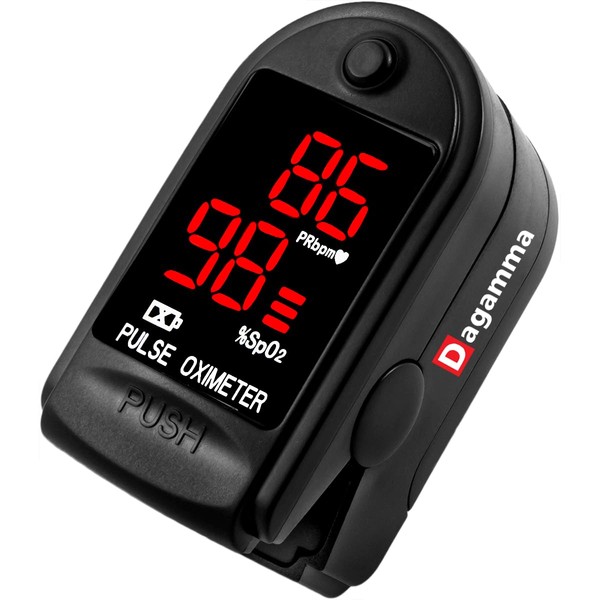 Dagamma DP100 Fingertip Pulse Oximeter, Heart Rate Measurement, Blood Oxygen