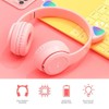 Cute Cat Ear Wireless Headphone Multi Color Bluetooth Head Mounted
