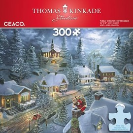 Ceaco - Holiday - Santa Silent Night - Rompecabezas de 300 Piezas
