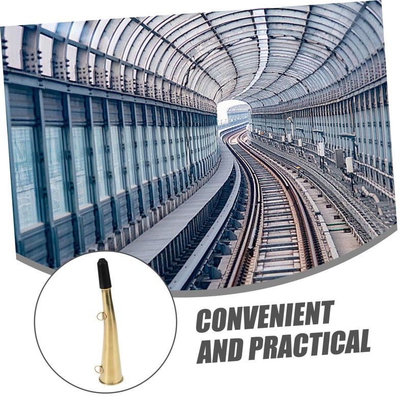 Kisangel Portable Railway Horn Bull Horn Design for Loud Sound