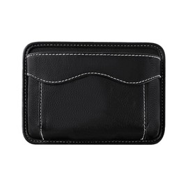 Laroal Mini Storage Bag for Auto Door Window Console Car Seat Side Pocket Organizer Leather Car Seat Catcher Gap Fits to Organize Document Notepad Glasses Keys