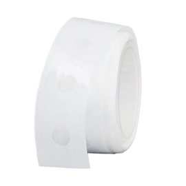 Hole Reinforcement Stickers, Hole Punch Reinforcers Stickers DIY Production PVC Waterproof Simple Operation Reinforcement Labels (Transparent)