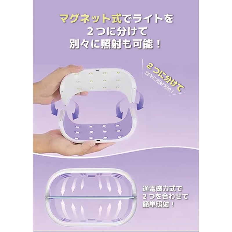 Faerie UV/LED Resin Light, 36W, Double-Sided UV Light, Nail Light,