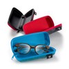 FEFI - Zip glasses case with felt cover made from