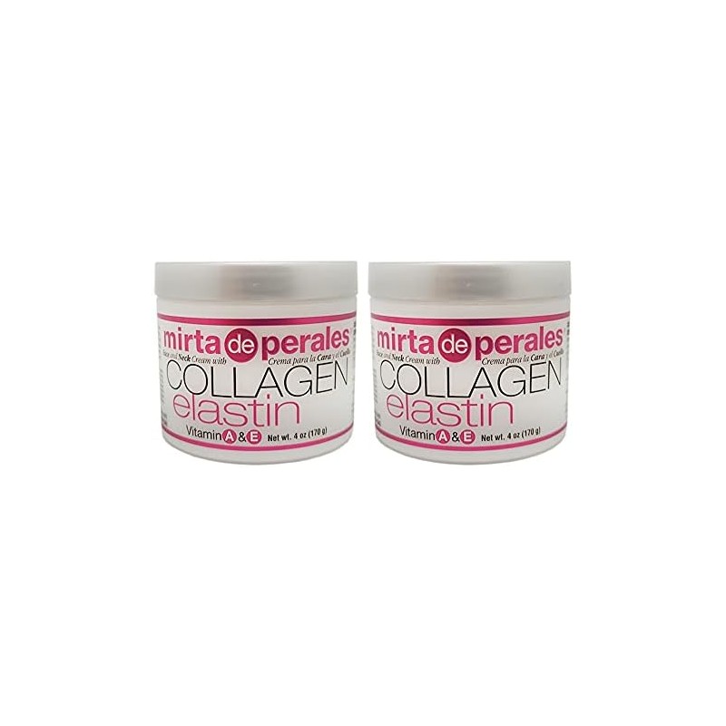 Mirta de Perales Crema de colágeno elastina, 4 onzas (paquete