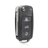 MACHSWON New Replacement Flip Folding Remote Key Case Shell Black