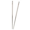 4pcs Titanium Tableware Camping Fork Spoon Cutter Chopsticks Ultra Light