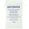 200 Gram Reusable Reactivatable Cotton Bag Silica Gel Desiccant -