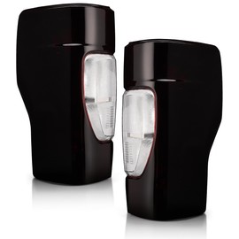 OKLPF Rear Brake Tail Lights Compatible With 2020 2021 2022 Ford F250 F350 F-250 F-350 Super Duty,Replacement LC3Z13405C,LC3Z13404C,Not Included Bulbs,Replacement Smoked Taillight Assembly