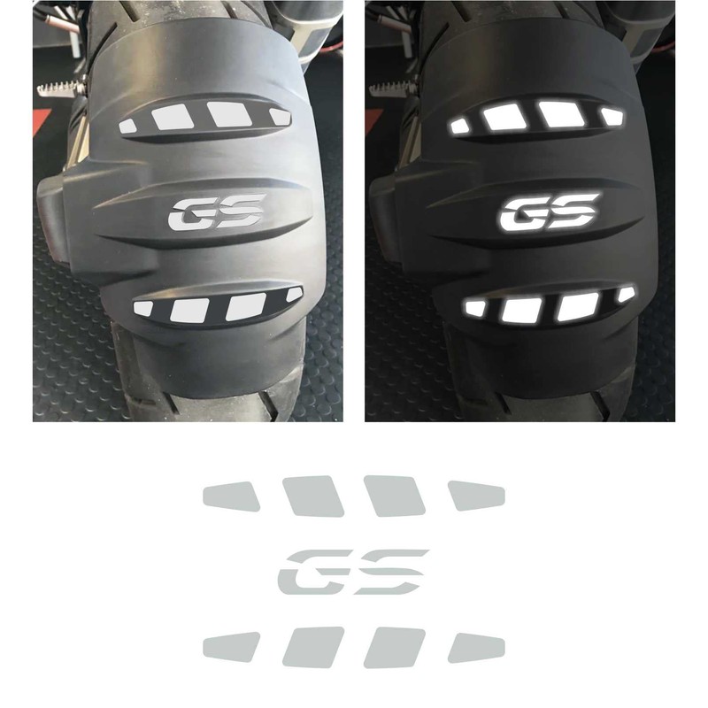 3pcs REFLECTIVE Stickers Compatible with Motottad R 1200 1250 GS