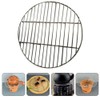 HEMOTON Stainless Steel Barbecue Round BBQ Grill Net/Mesh/Rack/Grate/Steam Mesh Cooking