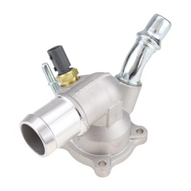 Aluminium Engine Thermostat Housing Coolant Fit for Dodge Dart 2012-2016 Jeep Cherokee 2014-2020 Jeep Renegade 2015-2020 Chrysler 200 2015-2016 Ram Promaster City 2015-2020 Jeep Compass 5047861AC