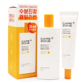 케어존 워터핏 수딩 선 플루이드 70ml+31ml  선크림