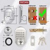 MegaFlint Keyless Entry Keypad Deadbolt Door Lock 304 Stainless Steel