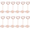 inodiref 12 Pieces Place Card Holders, Heart Shape Table Number