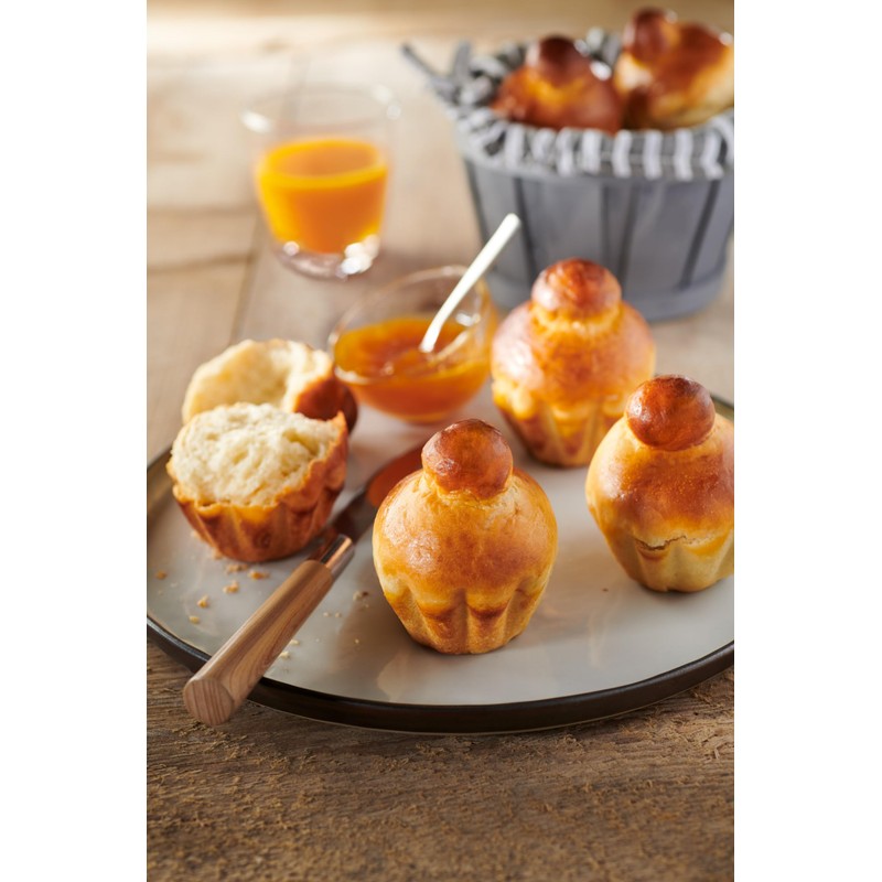 Silpat Flexipan 6 Briochettes Mold