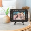 Zodvery Wooden Photo Frame Memorial Picture Frame - It's Hard