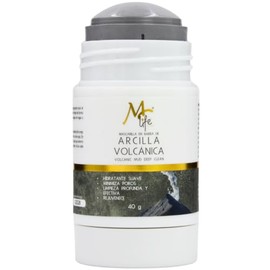 Mc Life. Mascarilla En Barra Arcilla Volcánica 40g, Limpieza. Todo Tipo De Piel