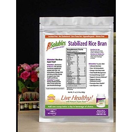 Stabilized Rice Bran Powder (Manna) 1.3 Lbs 600g As Seen with Patty On TV