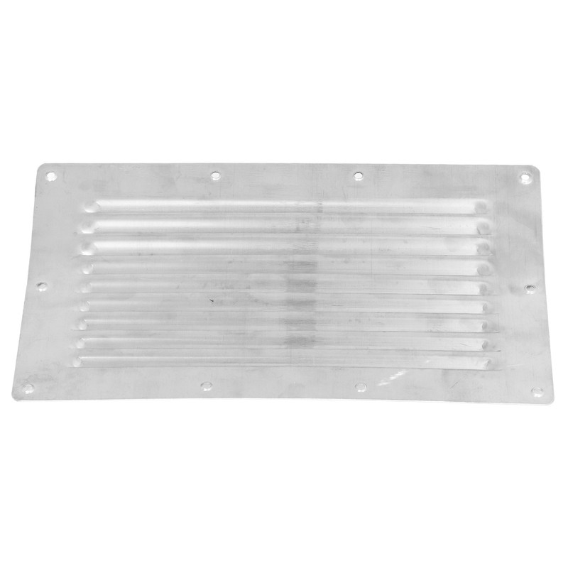 250x150mm Air Vent Louver Grill Cover Stainless Steel Duct Ventilation