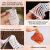 12m Meat Netting Rol Size 14, Elastic Smoked Meat Poultry