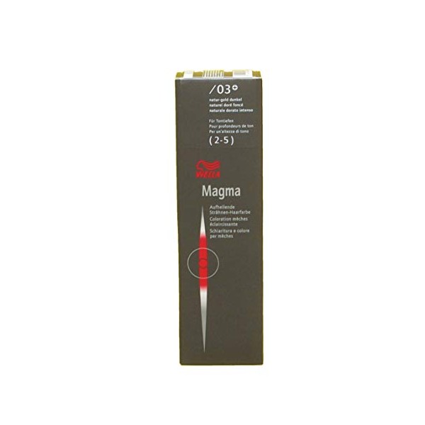 Wella Magma by Blondor/ 39 gold-cendre hell, 1er Pack, (1x 0,12 kg)