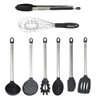Vivco Kitchen 8 Piece Kitchen Utencil Set - Black