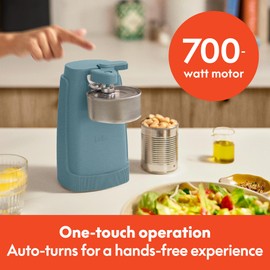 Bella Electric Can Opener and Knife Sharpener, Surf