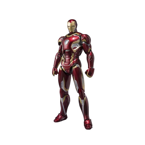 S.H. Figuarts Avengers Iron Man Mark 45, Approx. 6.1 inches (155 mm), ABS & PVC Die-Cast, Pre-Painted Action Figure