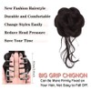 XFSRG Haarschmuck Klaue Clip Lockig Wellig Haarverlängerung Messy Bun Haarteile