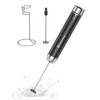 Maestri House Rechargeable Milk Frother with Stepless Speed Control, LunaFro