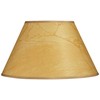 Crinkle Paper Large Empire Lamp Shade 10" Top x 20"