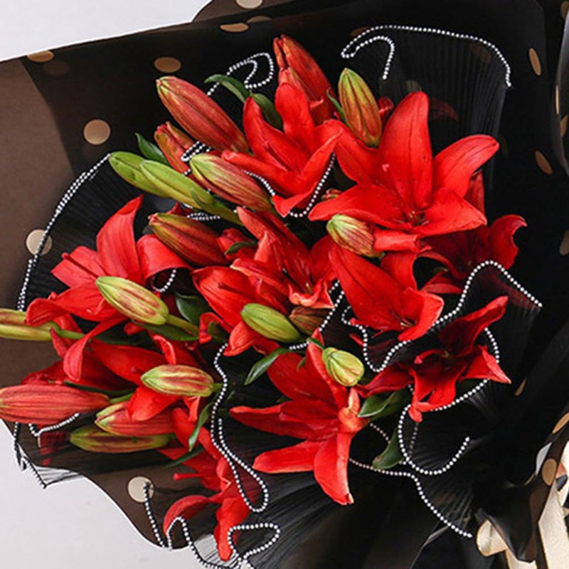 Sopcone 4 Yards Flower Wrapping Mesh Paper, Florist Bouquet Supplies